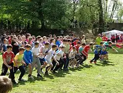 Image 33A children's cross country competition in Čakovec, Croatia (from Cross country running)