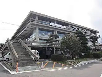 Kurayoshi City Hall (1957, collaboration with his student Kenzo Tange)
