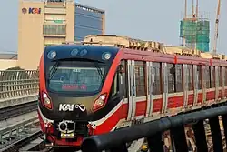 INKA-made Jabodebek LRT rolling stock