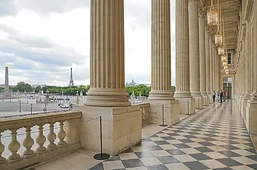 Loggia of the Hôtel de la Marine