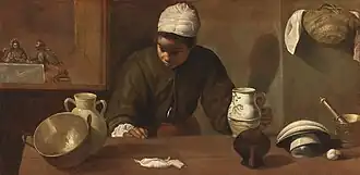 Diego Velázquez, La mulata (La cena de Emaús), before 1660