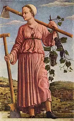 Polyhymnia, Francesco del Cossa, 1455 – 1460