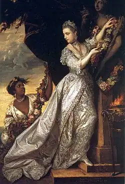 Portrait of Lady Keppel by Joshua Reynolds