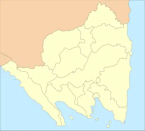 Krui is located in Lampung