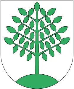 Coat of arms of the old Larvik Municipality (1899-1989)