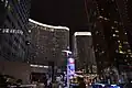 Approaching Aria from the Strip