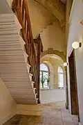 Entrance to the east building hallway.