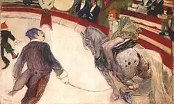 Équestrienne (At the Circus Fernando), 1888, oil on canvas, Art Institute of Chicago