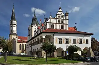 Levoča (German: Leutschau)