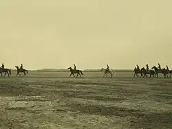 President Li Yuanhong reviewing the troops