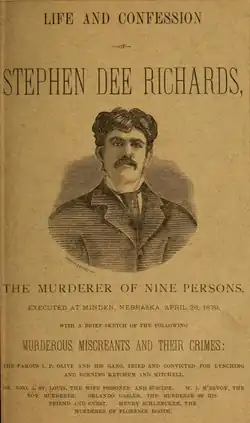 A cover page depicting a young man with a mustache