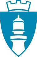 Coat of arms of Lindesnes Municipality (1986-2019)