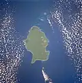 1990 Space Shuttle image of Little Andaman
