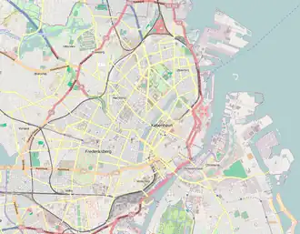 Copenhagen City Hall is located in Copenhagen