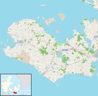 Sakskøbing is located in Lolland
