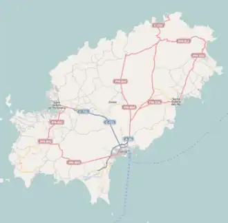 Cap Blanc is located in Ibiza