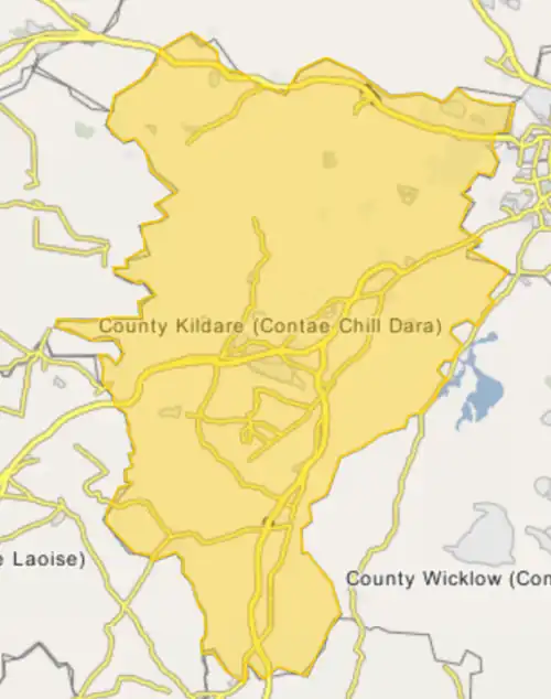 King Mesgegra's Mound is located in County Kildare