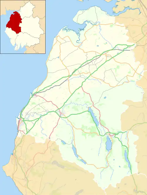 Ellenborough is located in the former Allerdale Borough