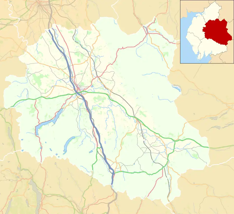 Carleton is located in the former Eden District