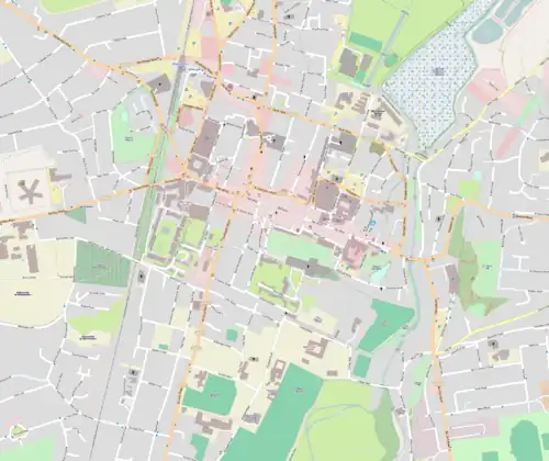 St John the Baptist Church, Winchester is located in Central Winchester
