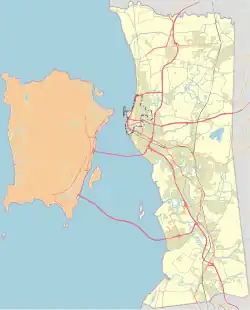 Butterworth is located in Central Seberang Perai, Penang