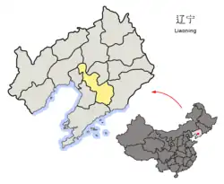 Anshan in Liaoning