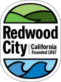Wordmark of the City of Redwood City