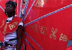 Image 42Girl in costume at the Notting Hill Carnival (from Culture of London)