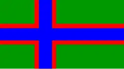 Ethnic flag of the Luudi people