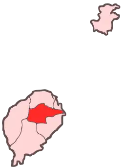 Location within São Tomé and Príncipe