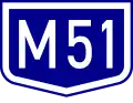 M51 expressway shield