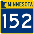 Trunk Highway 152 marker