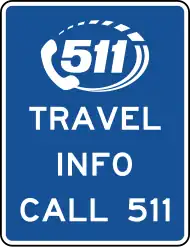 D12-5 Travel info call 511 (pictograph)