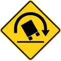 W1-13R Truck rollover warning (right)