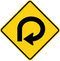 W1-15R 270 degree loop curve (right)
