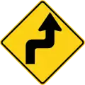 W1-3R Reverse turn (right)