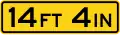 W12-2a Low Clearance (Overhead)