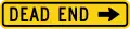 W14-1aR Dead end on the right
