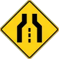 W4-8 Single lane transition