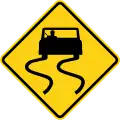 W8-5 Slippery when wet ahead
