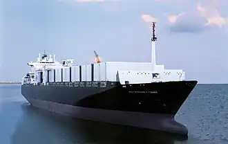 MV&nbsp;Maj. Bernard F. Fisher&nbsp;(T-AK-4396), a LTC Calvin P. Titus-class container ship