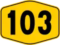 Federal Route 103 shield