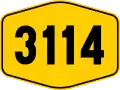 Federal Route 3114 shield