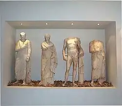 Four Statues from the Heroon at Palatiano