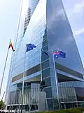 Building hosting the embassy in Madrid