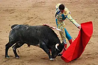 Third tercio: faena of muleta.