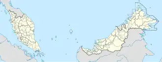 Melaka Tengah District is located in Malaysia