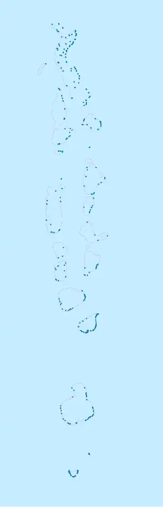 Lonuziyaaraiy Park is located in Maldives
