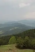 Top of Crni vrh - panorama