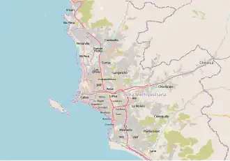 Battle of Callao is located in Lima